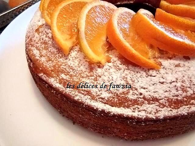 recette Gâteau à l'orange