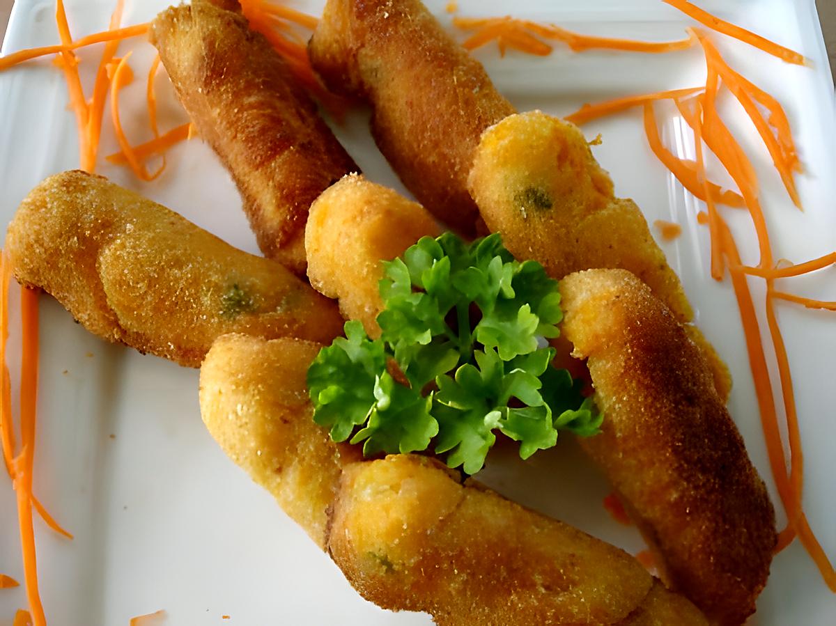 recette Croquettes de Carotte