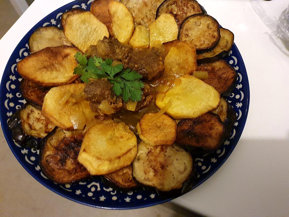 recette Tajine d'aubergine