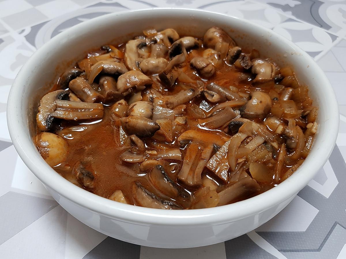 recette Champignons à la grecque