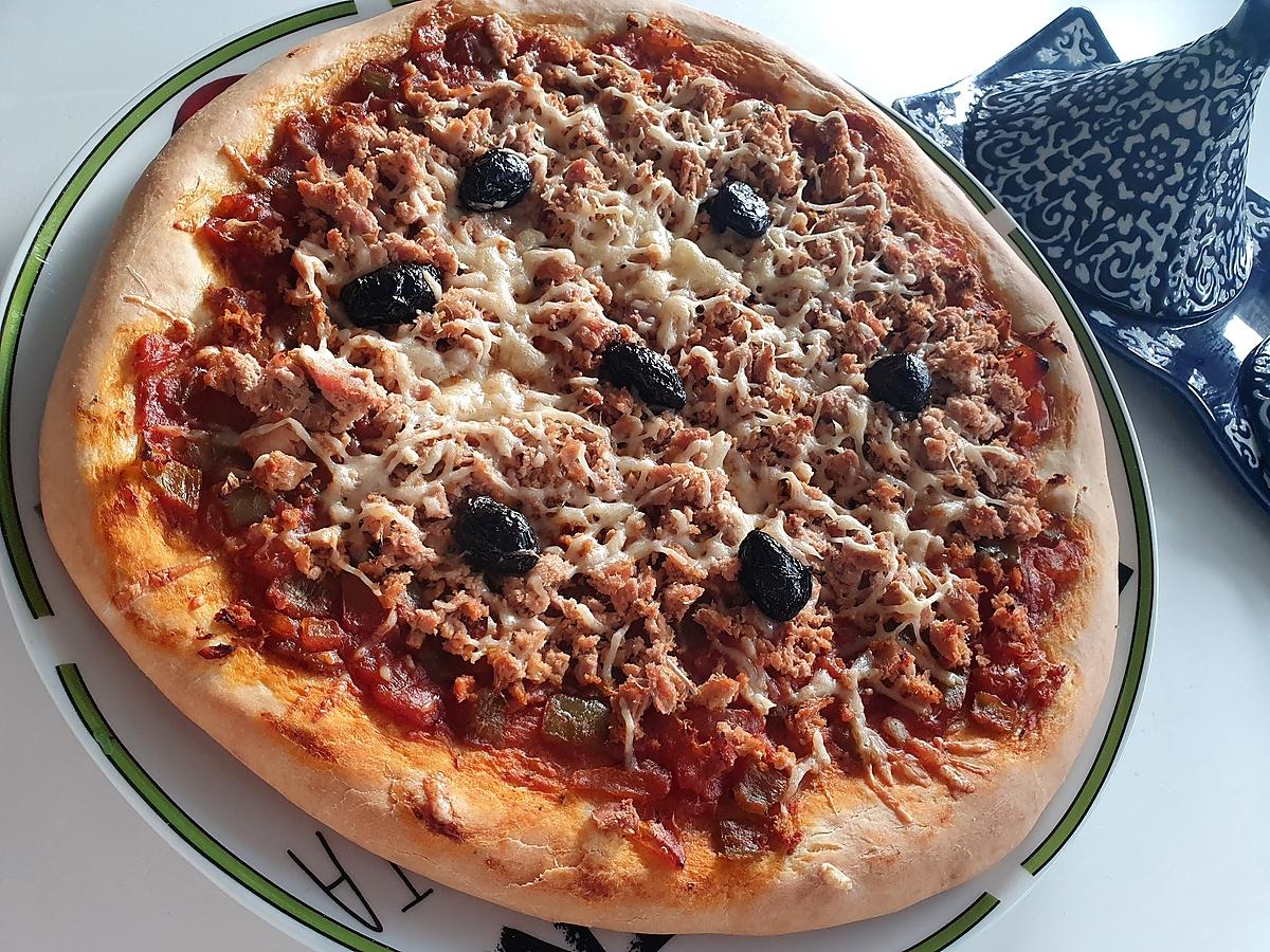 recette Pizza au thon