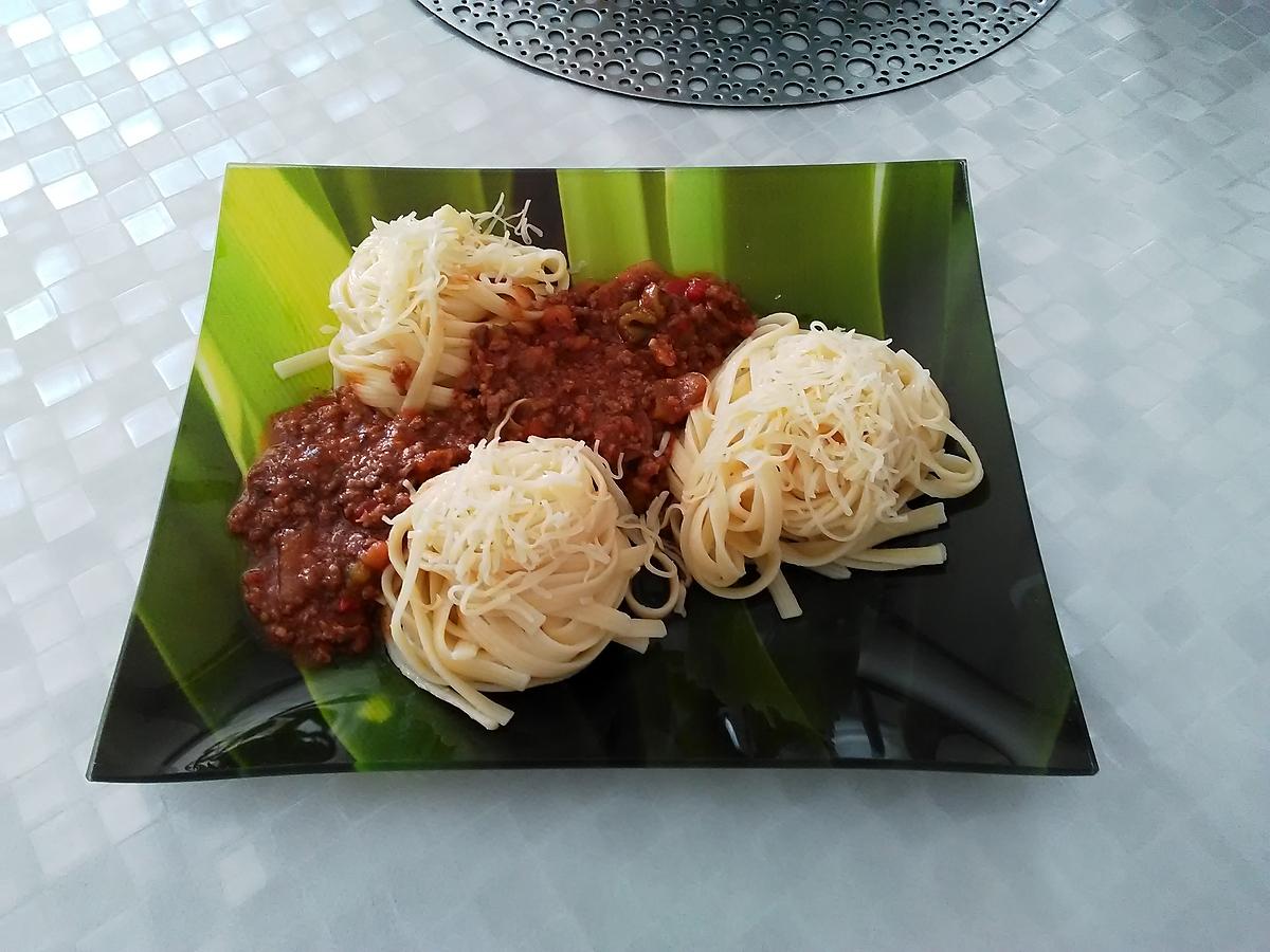 recette Sauce bolognaise aux légumes frais à ma façon