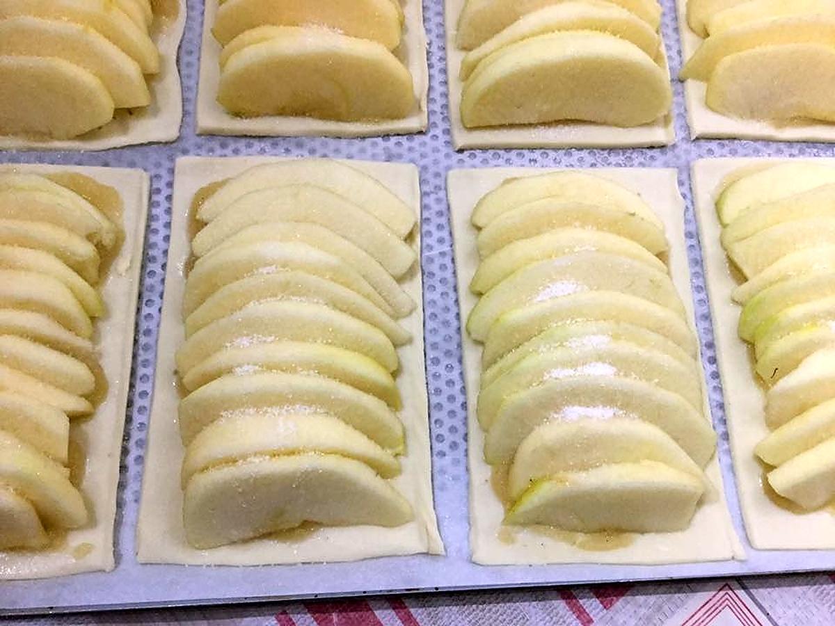 recette TARTELETTES AUX POMMES