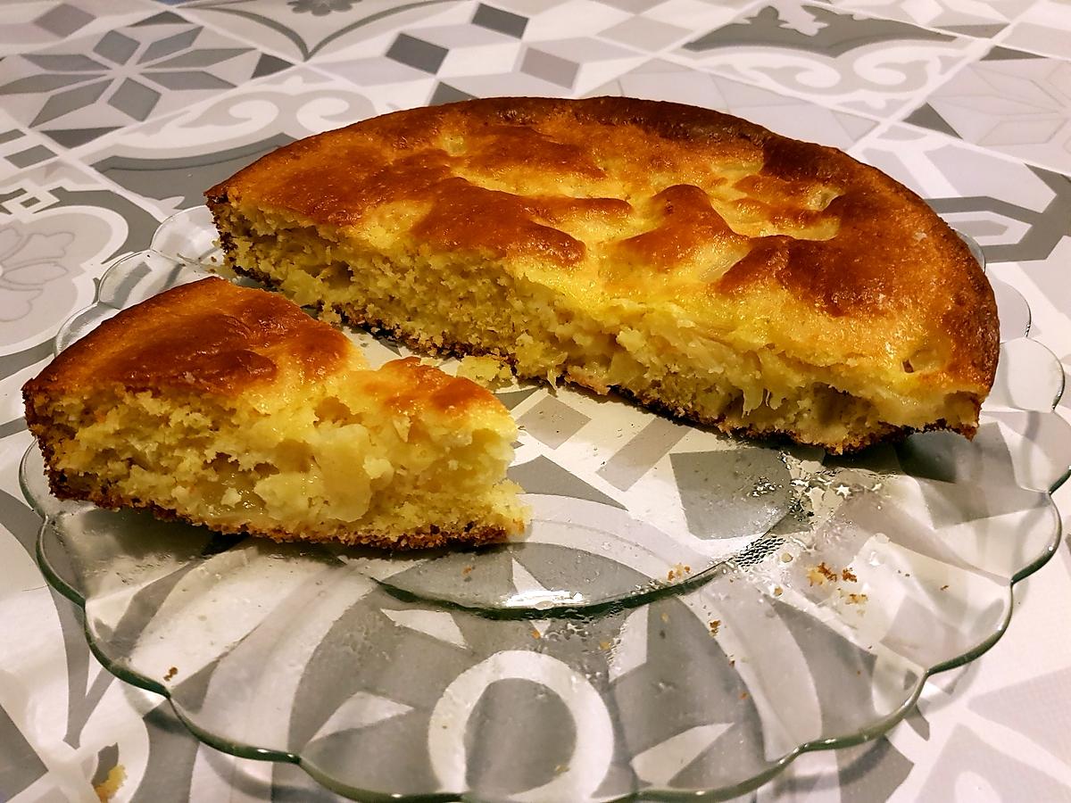 recette Gâteau moelleux ananas coco