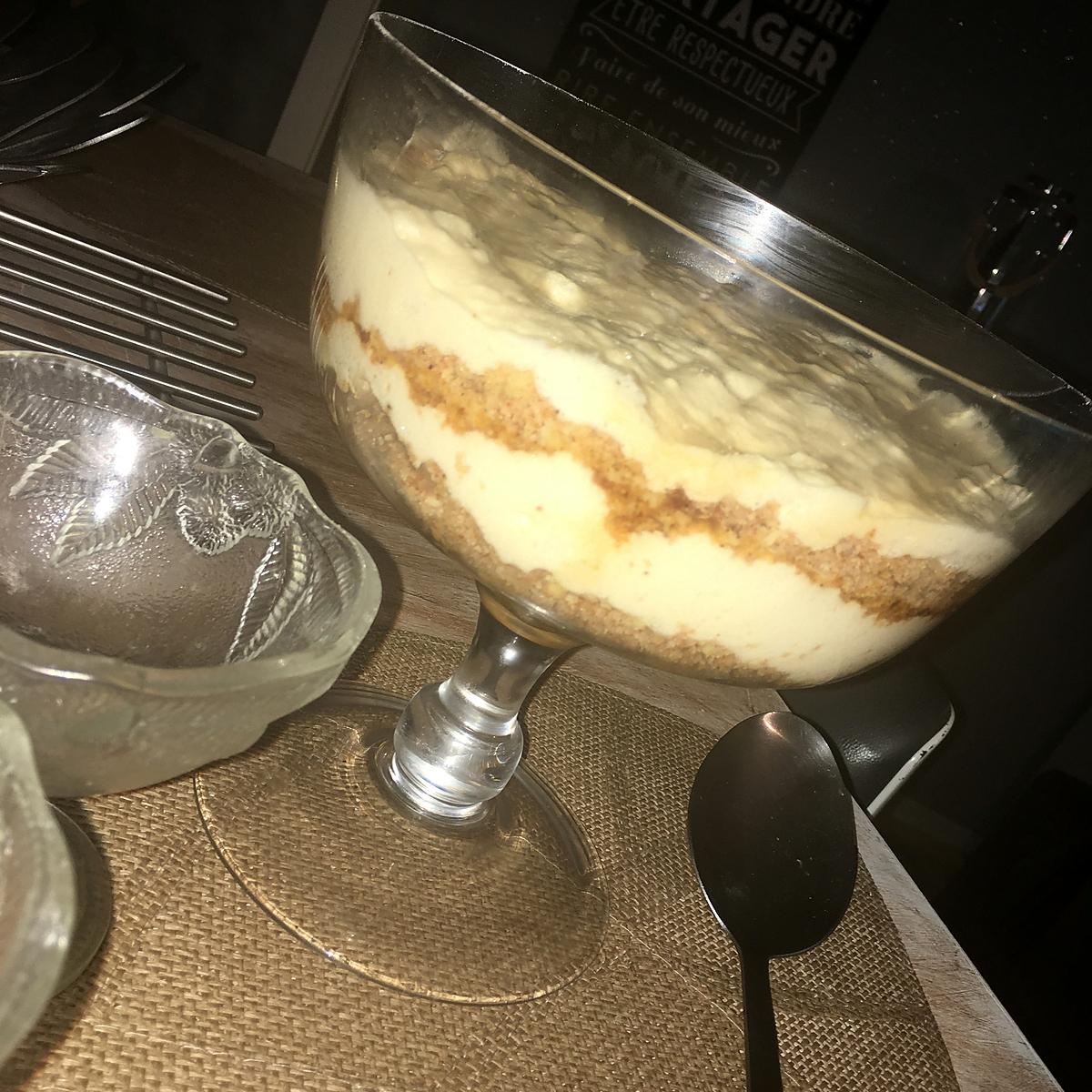 recette Tiramisu au caramel