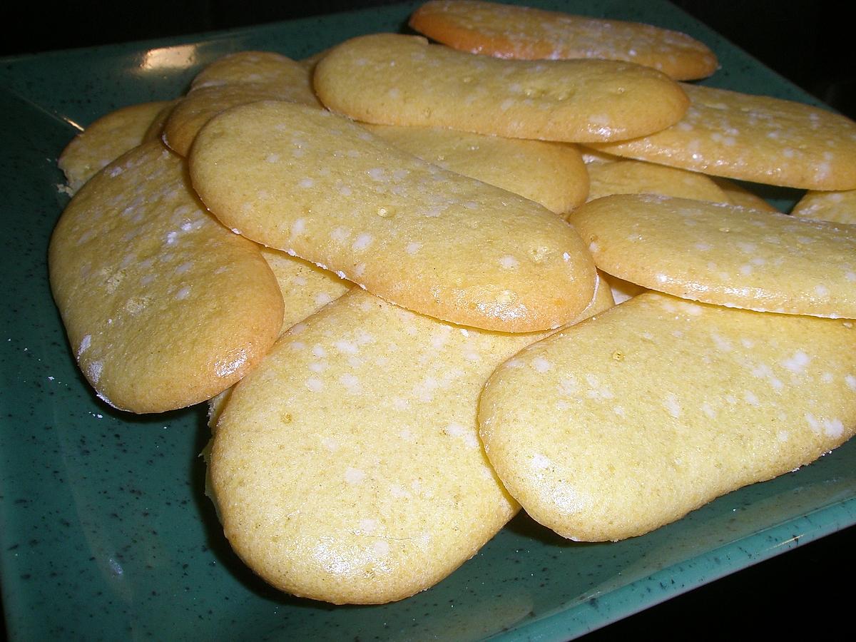 recette Biscuits à la cuillère