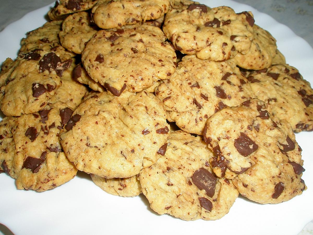 recette Cookies au beurre de cacahuette