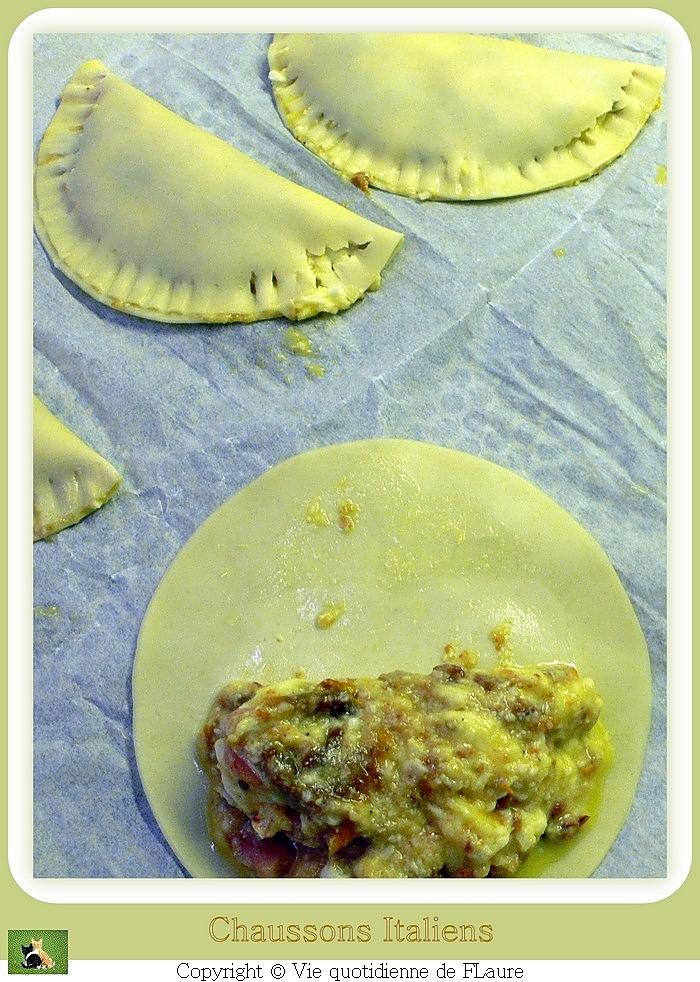 recette Chaussons Italiens