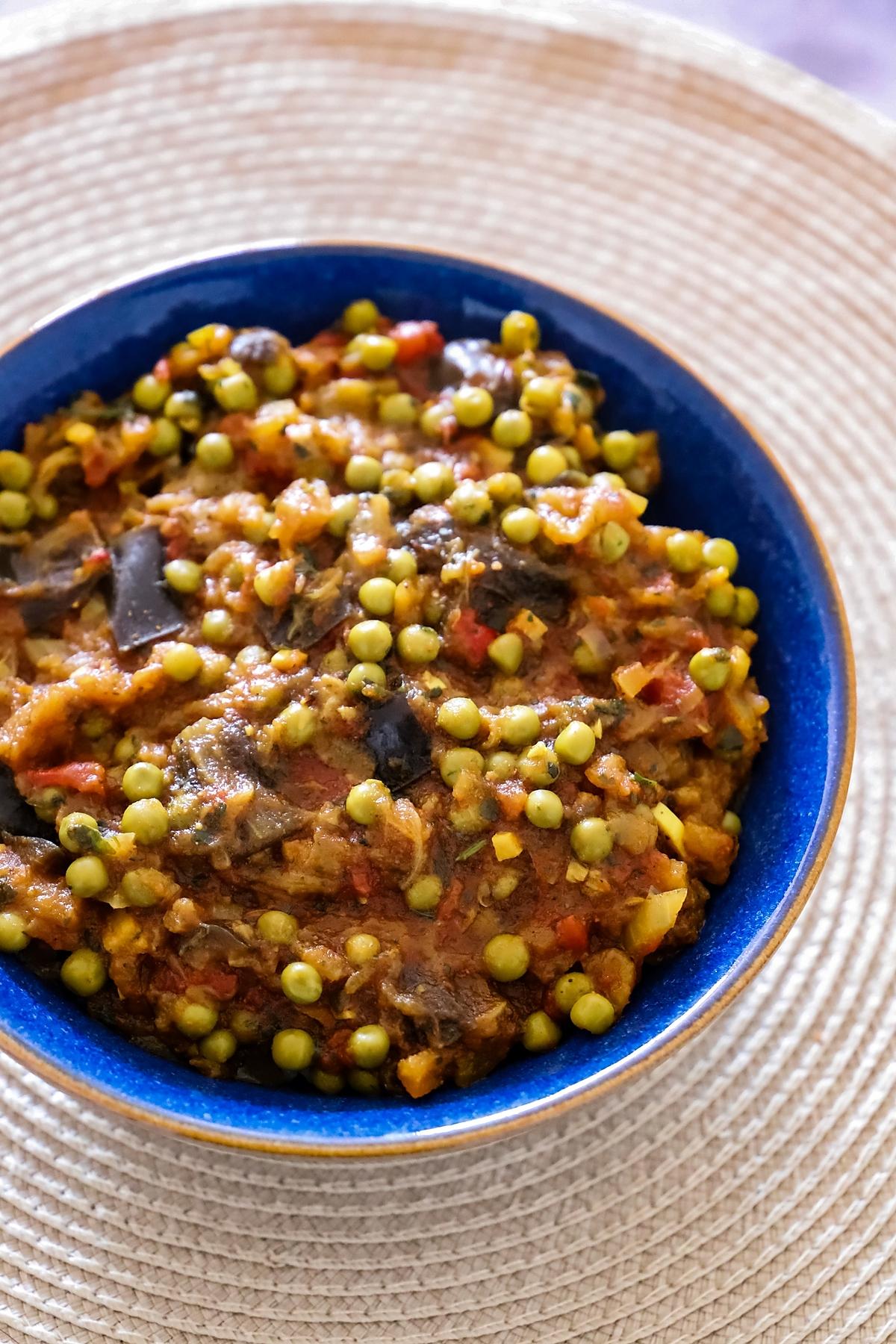 recette Baingan Bharta ( écrasée d'aubergine à l'indienne )