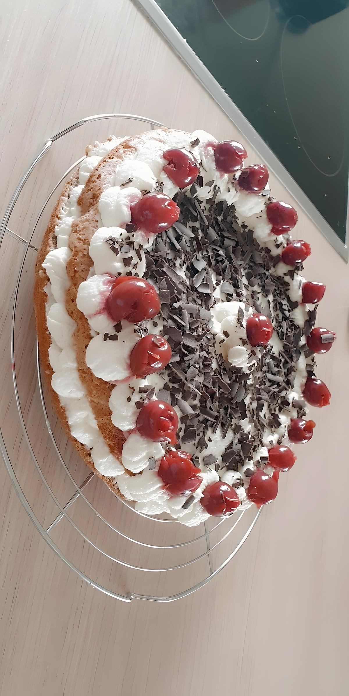 recette Gateau forêt noir