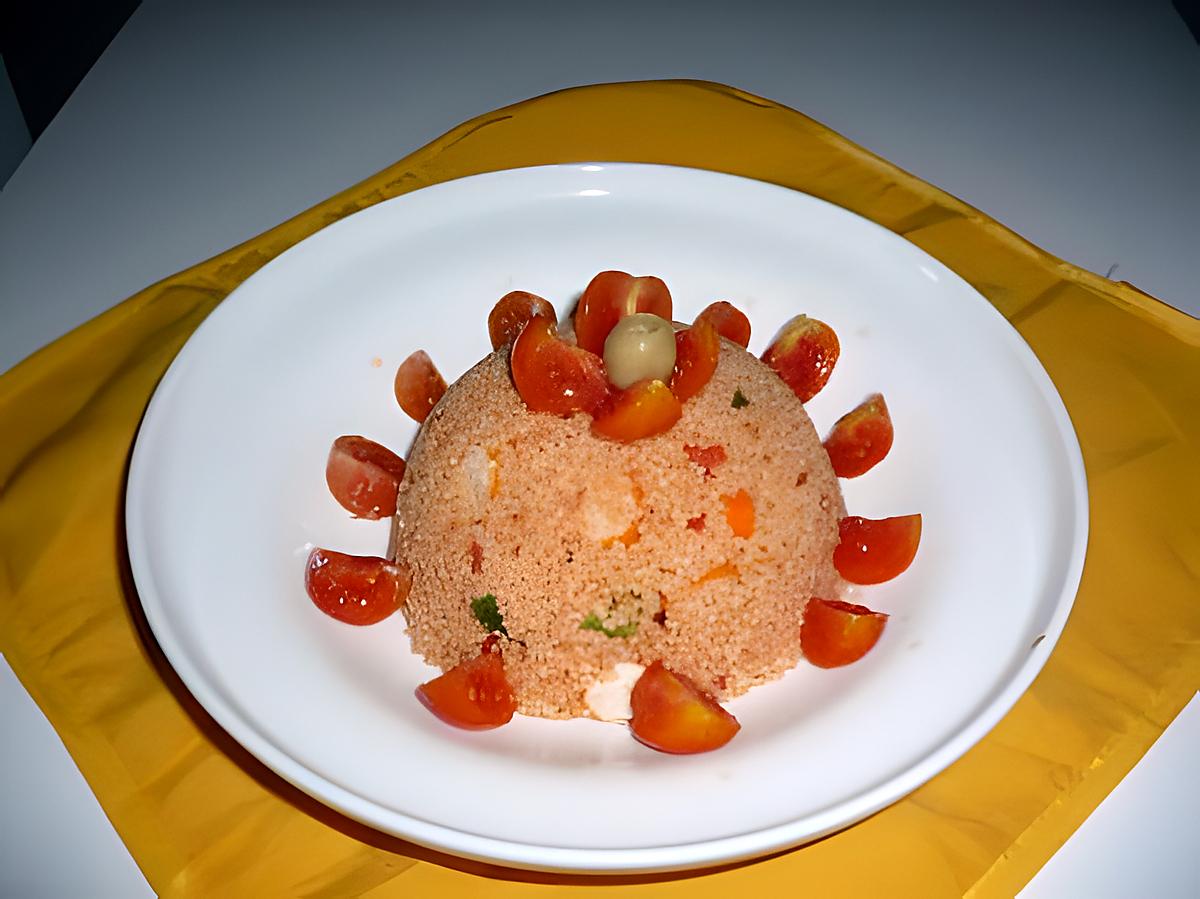 recette Taboulé surimi/poivrons......