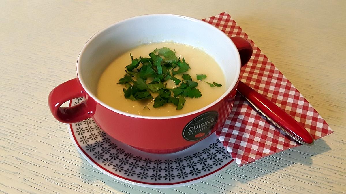 recette Velouté crémeux panais et navets au thermomix