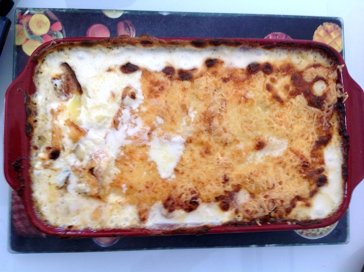 recette Parmentier de pomme de terre au reblochon