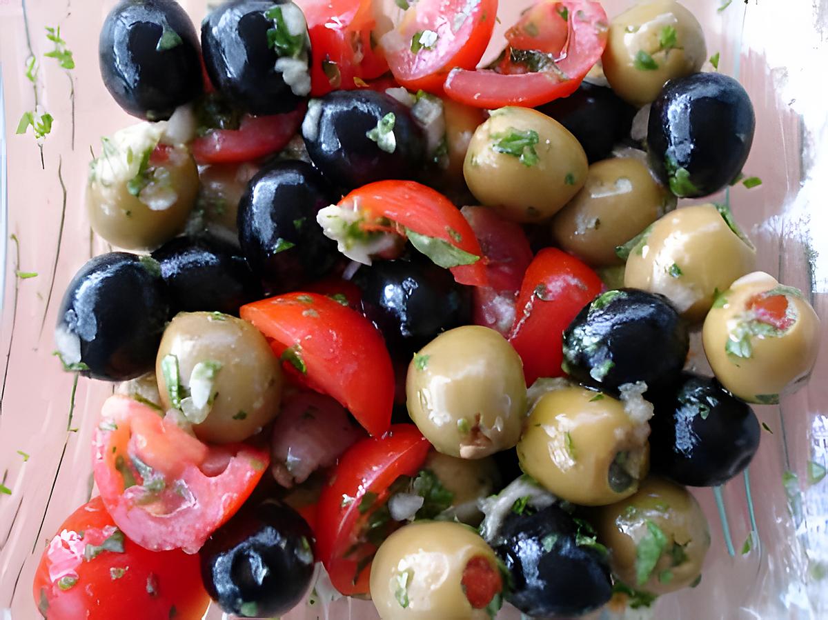 recette spécialité olives pour picoré a l'appéritif