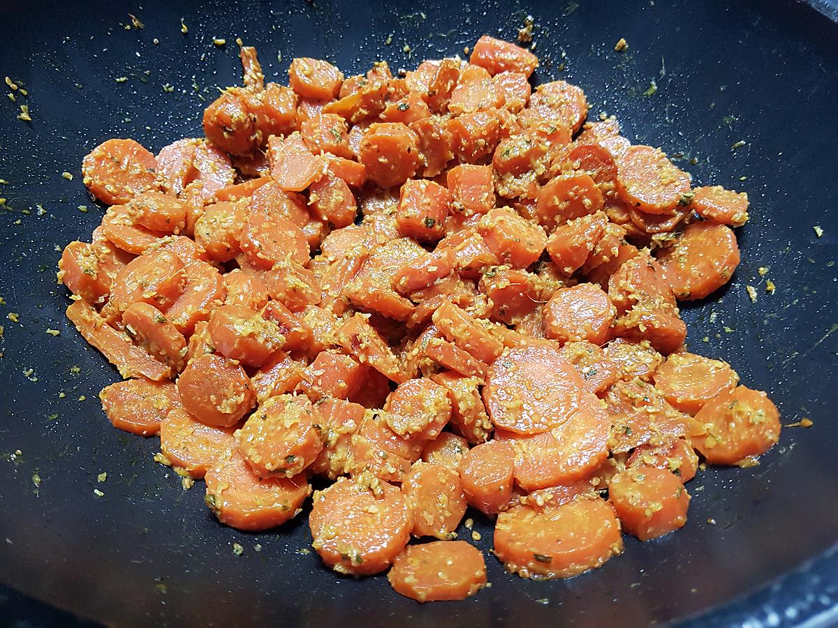 recette Wok de carottes à l'asiatique