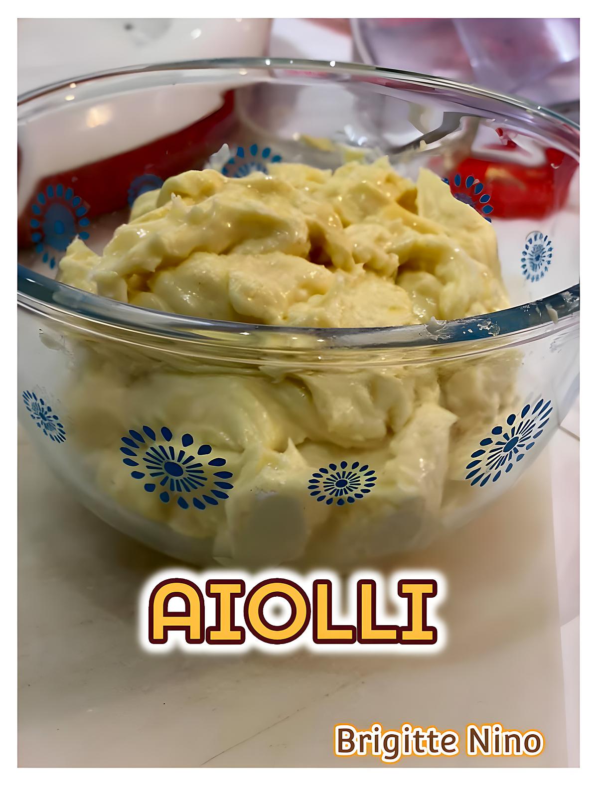 recette AIOLLI de Gigi