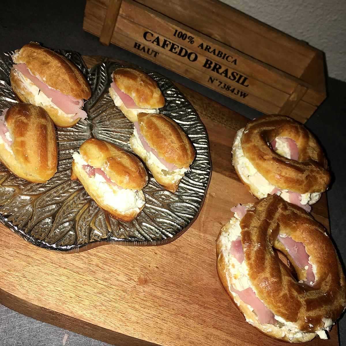 recette Choux Jambon fromage