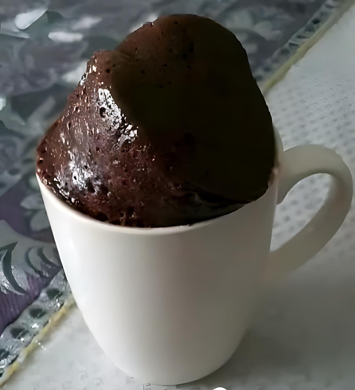 recette Mug cake au chocolat
