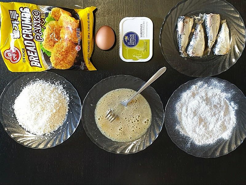 recette Sardines croustillantes et sauce yaourt relevée