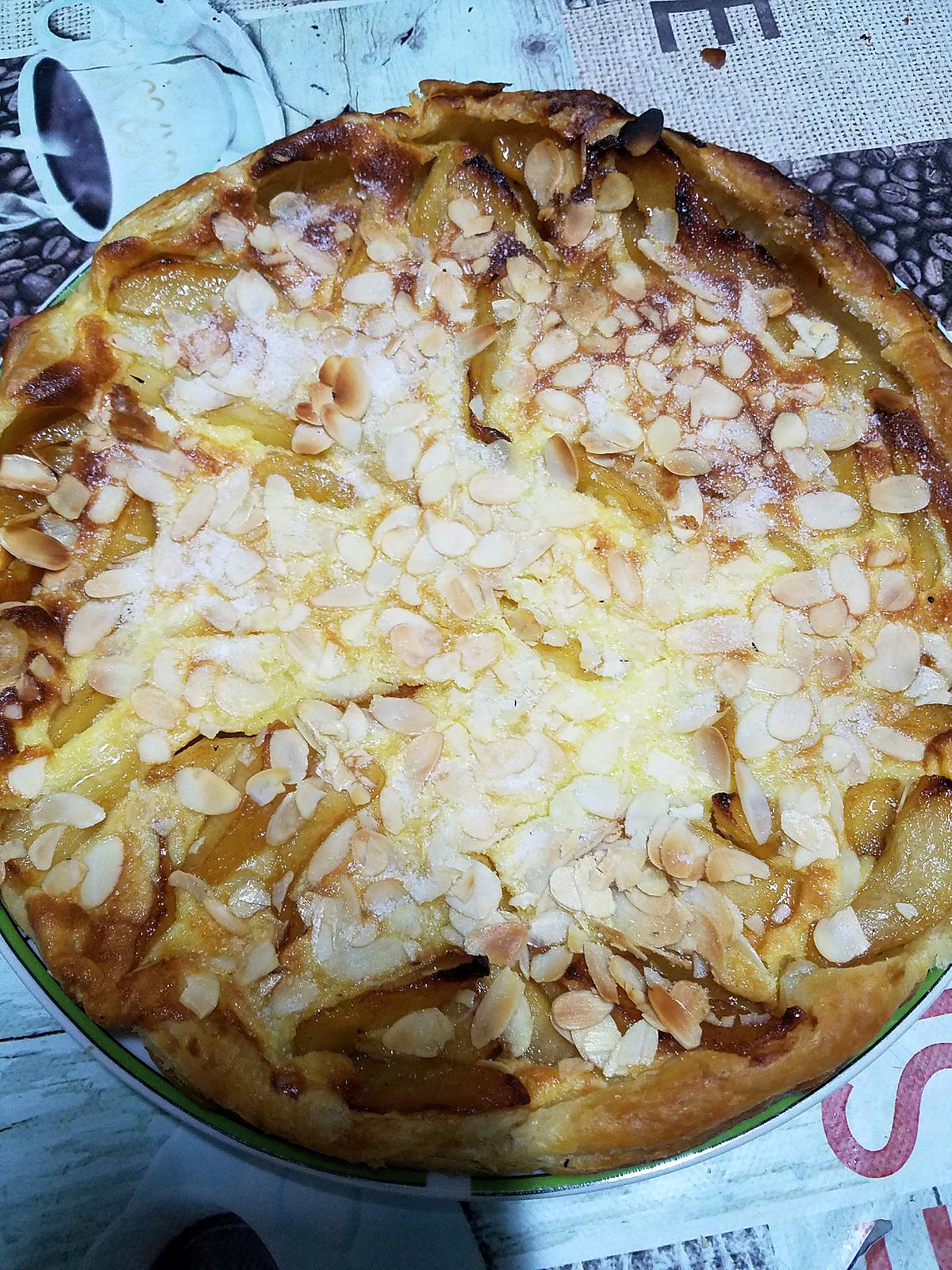 recette tarte normande aux pommes