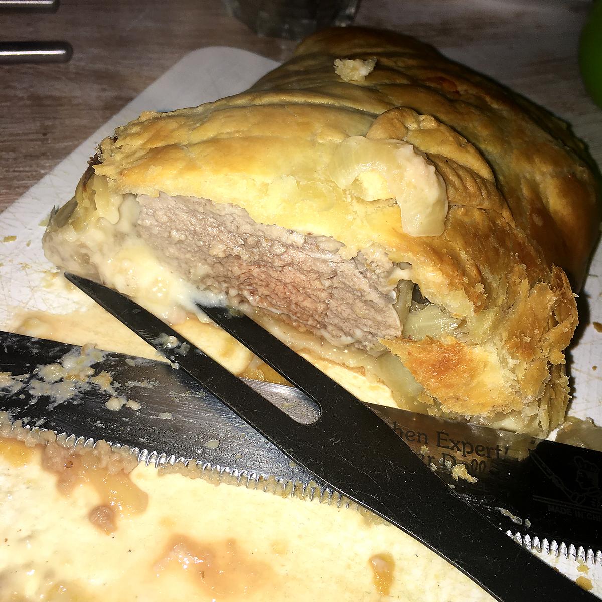 recette Filet mignon en croûte feuilletée