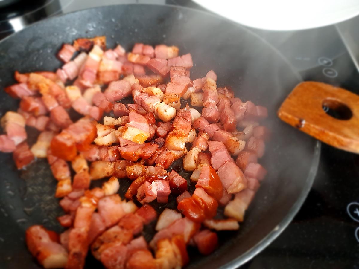 recette Salade De Mâche (rampons ,doucette) Aux  Lardons  et Oeufs  dur