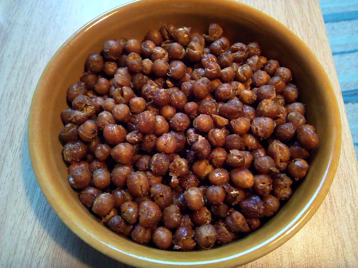 recette Pois chiche croustillants