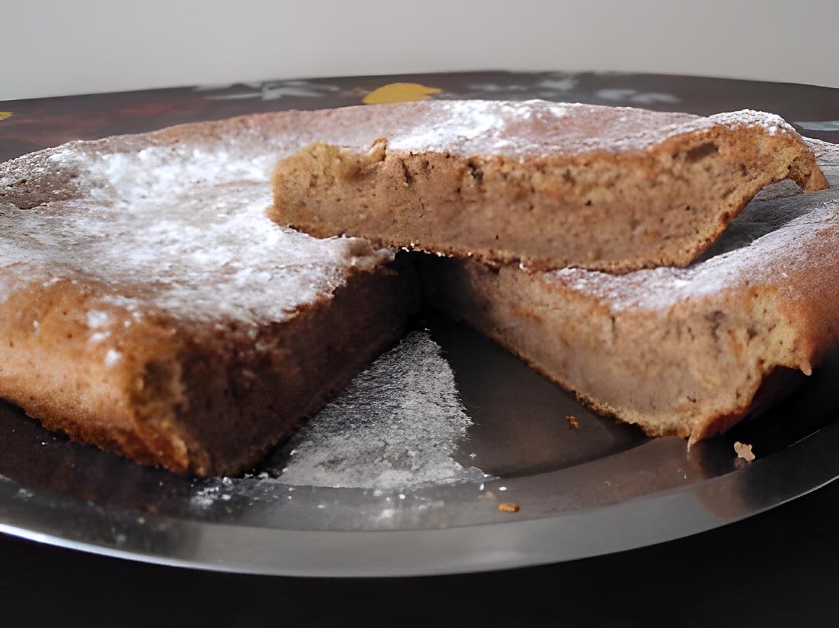 recette MOELLEUX A LA CREME DE MARRON (trés trés facile)