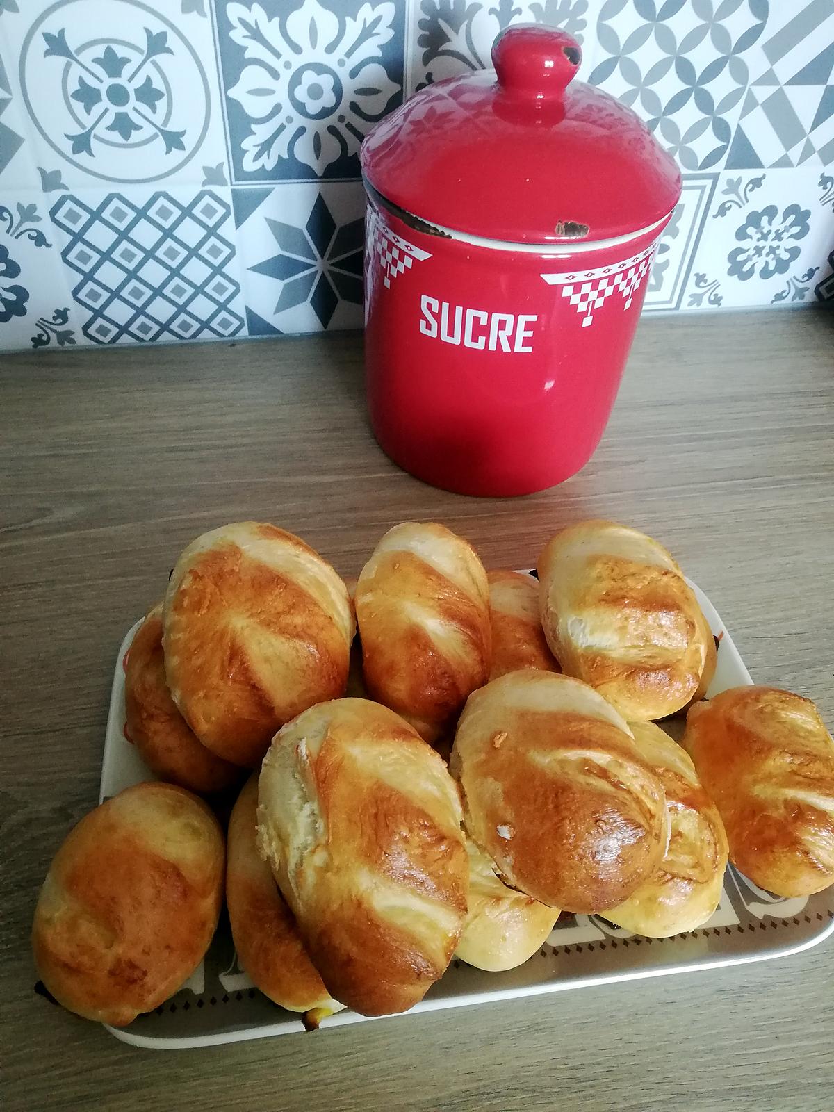 recette Petits pains au lait