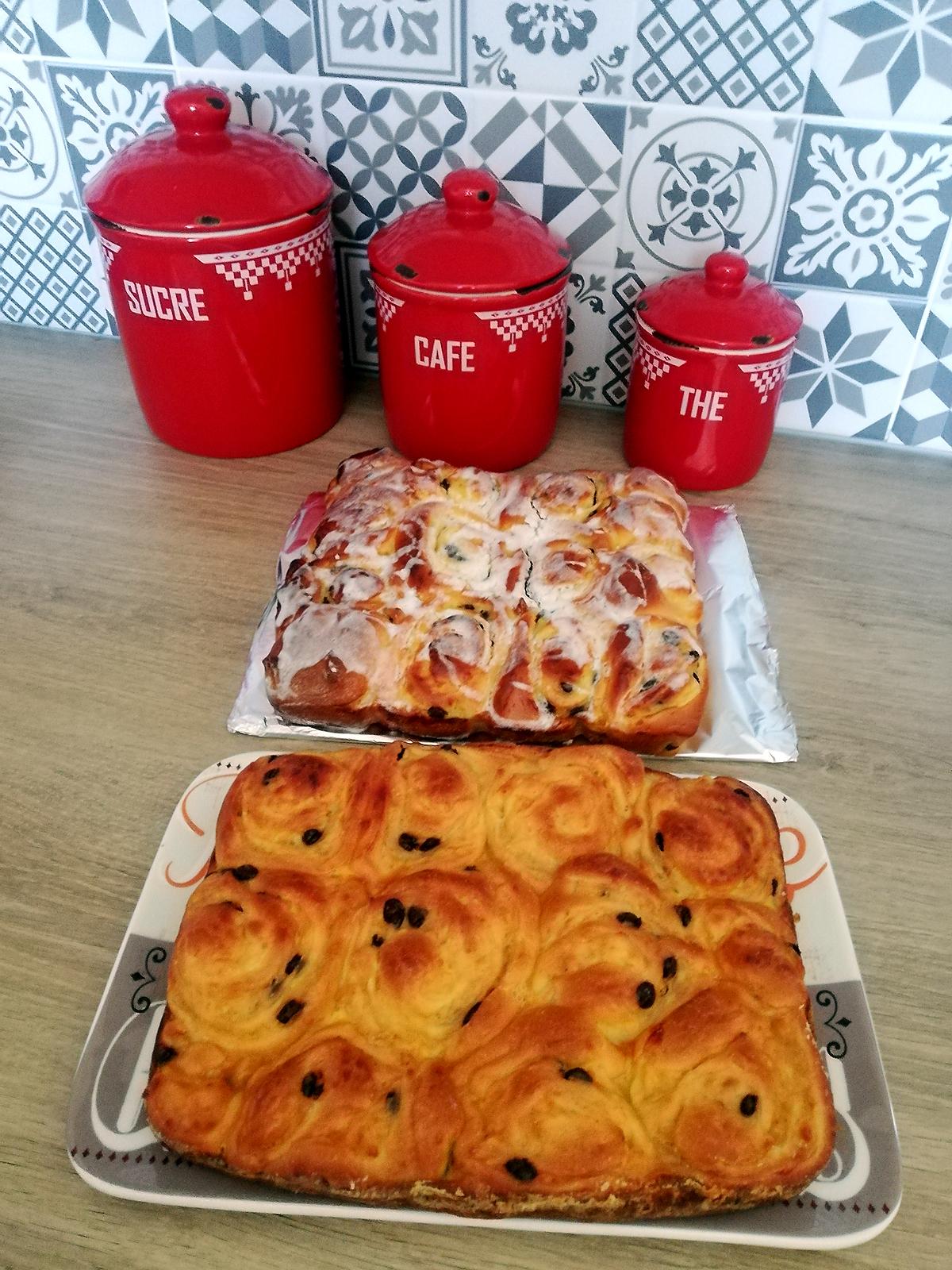 recette Chinois à la crème pâtissière, pépites de chocolat