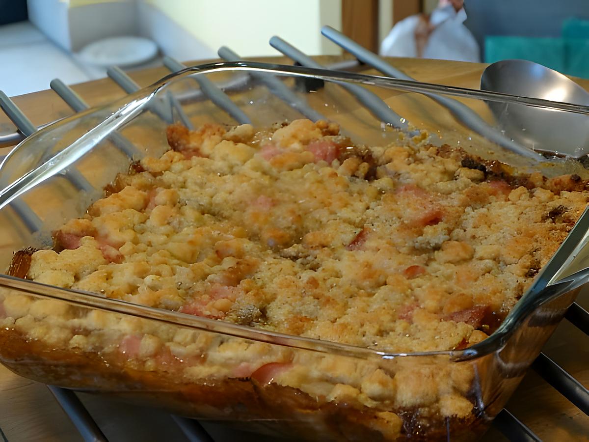 recette Crumble de Chicons au Bacon