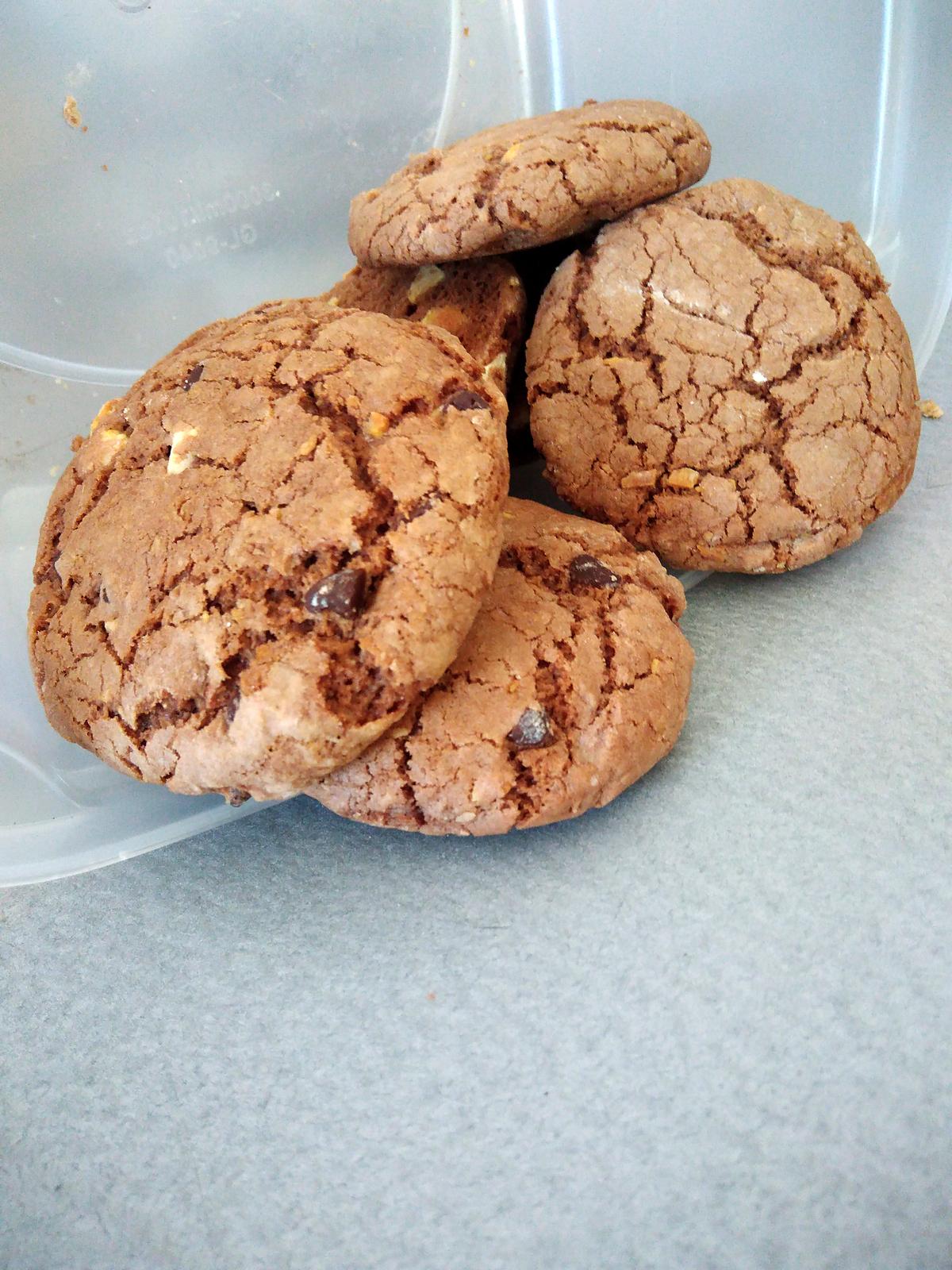 recette COOKIES CHOCO COCO