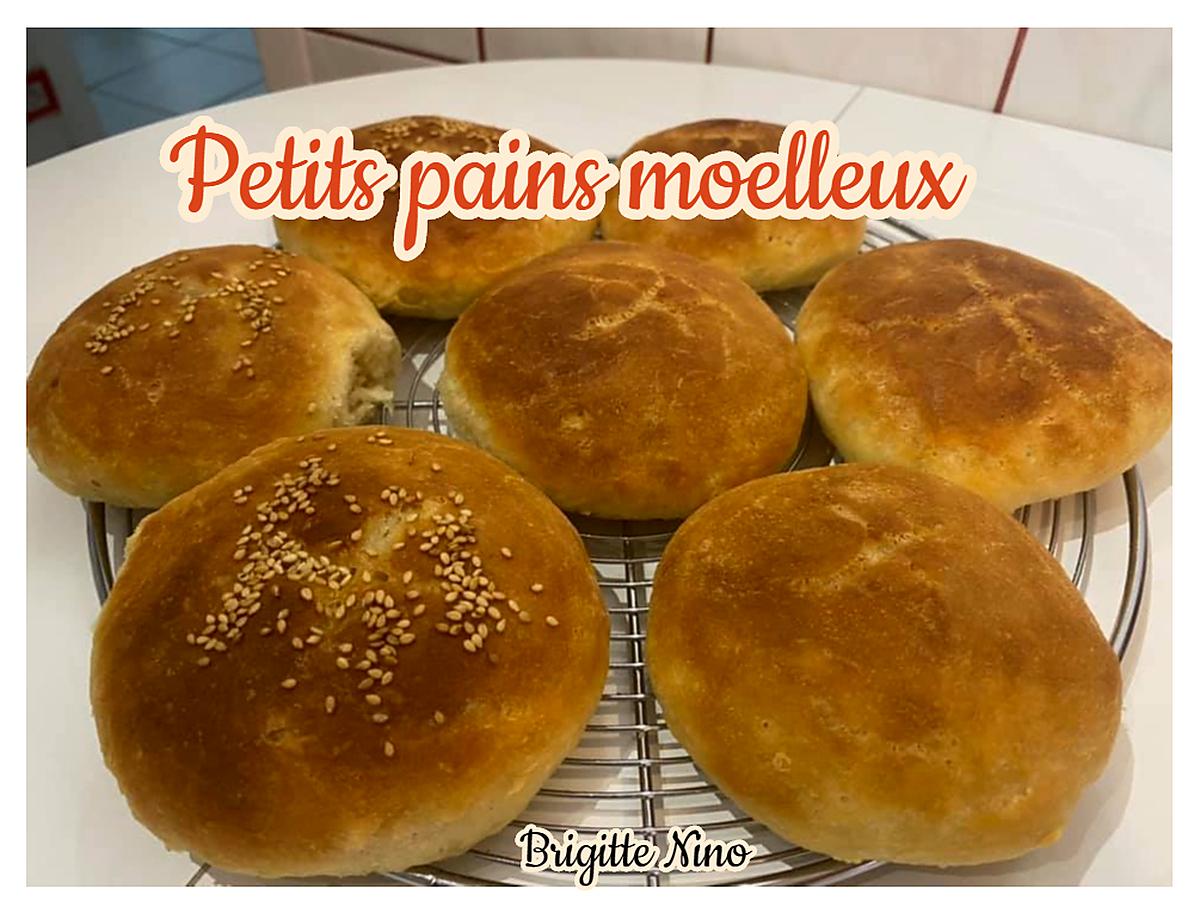 recette PETITS PAINS MOELLEUX