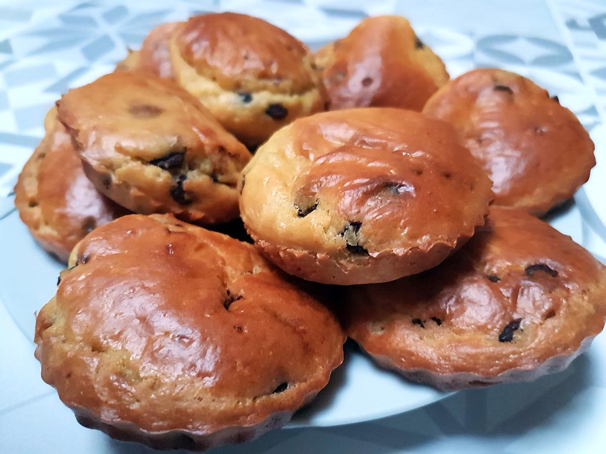 recette Muffins à l'orange et aux pépites de chocolat