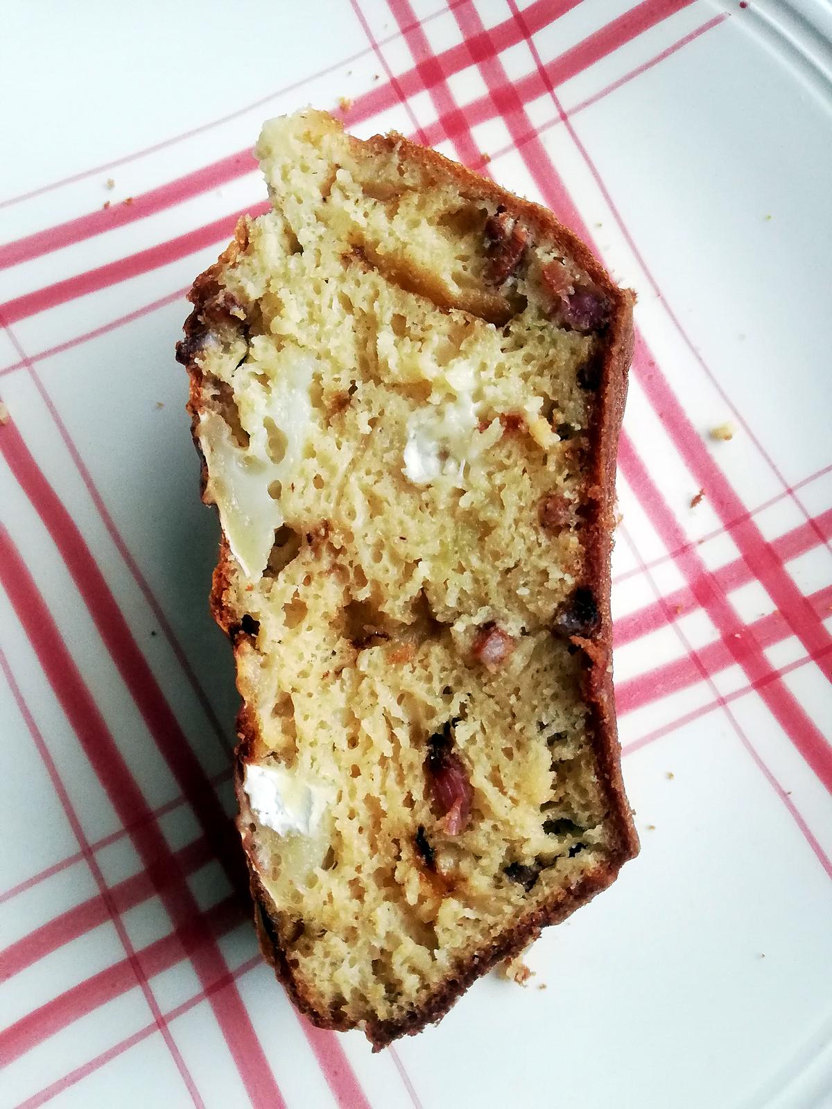 recette Cake aux lardons, fromage