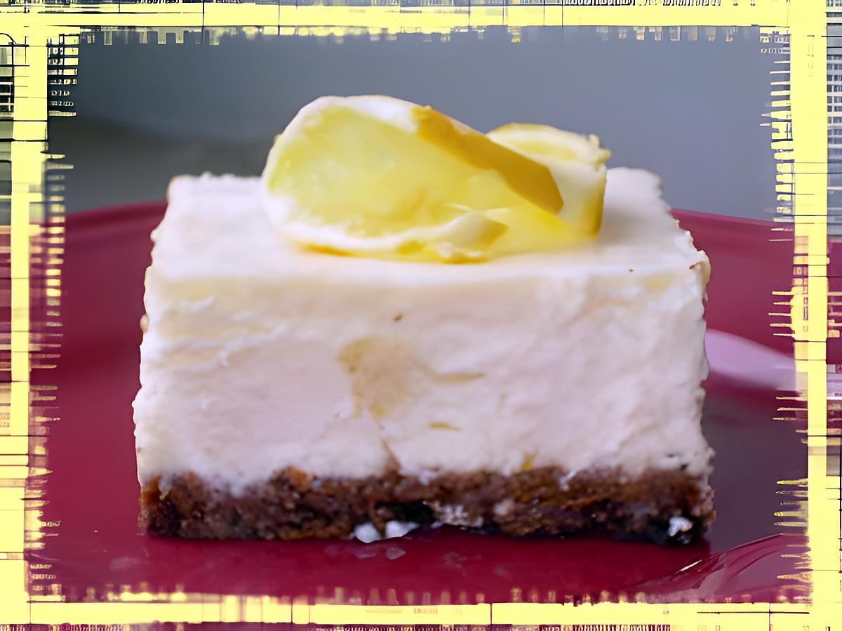 recette Cheese cake New yorkais
