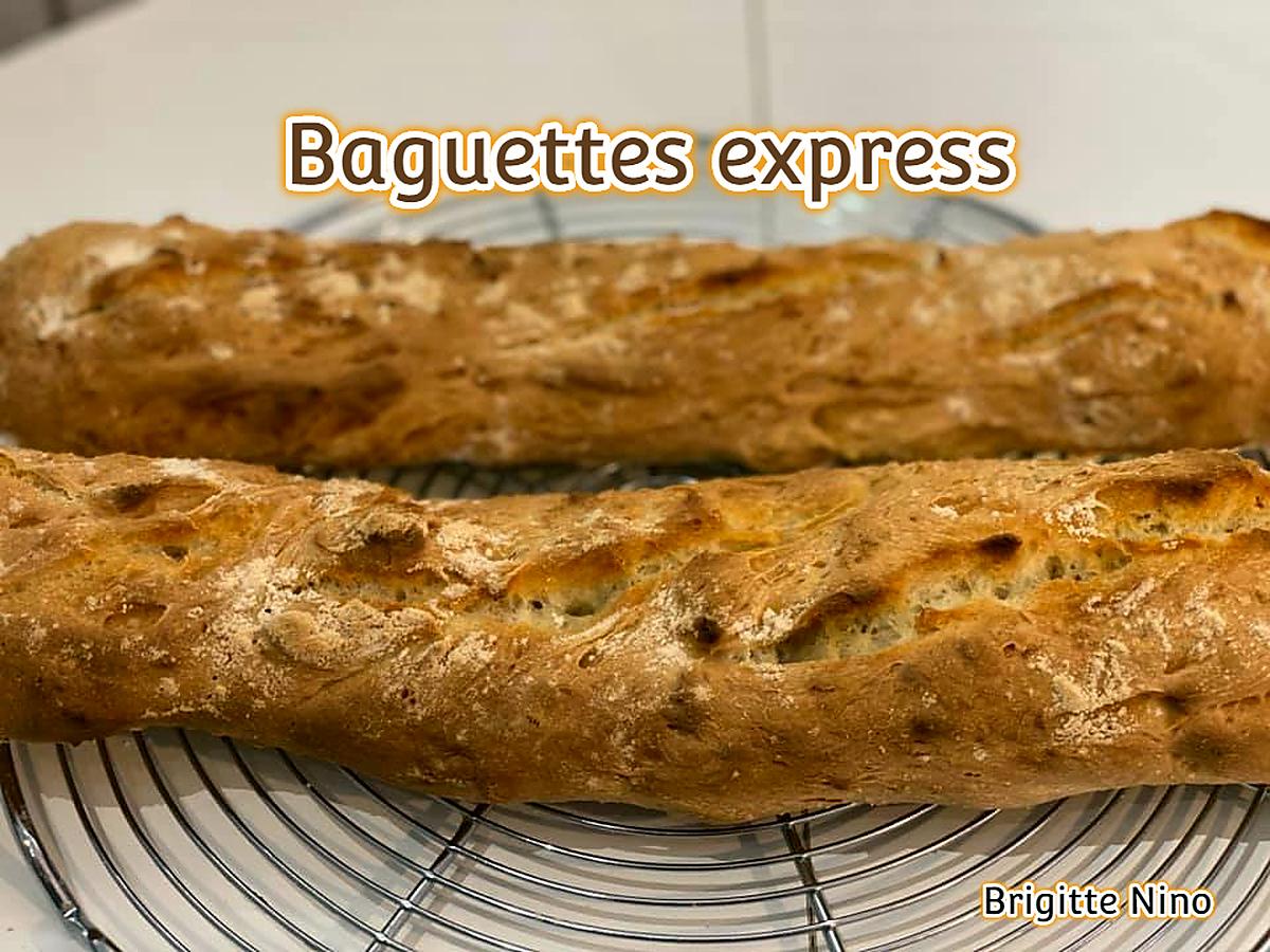 recette BAGUETTES EXPRESS