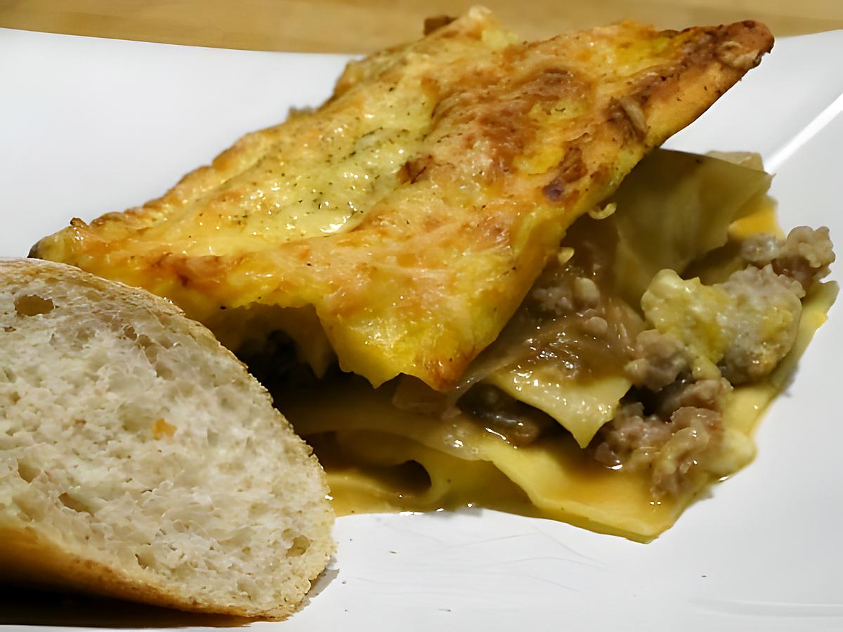 recette Lasagne aux Chicons Caramélisés, Sauce Butternut