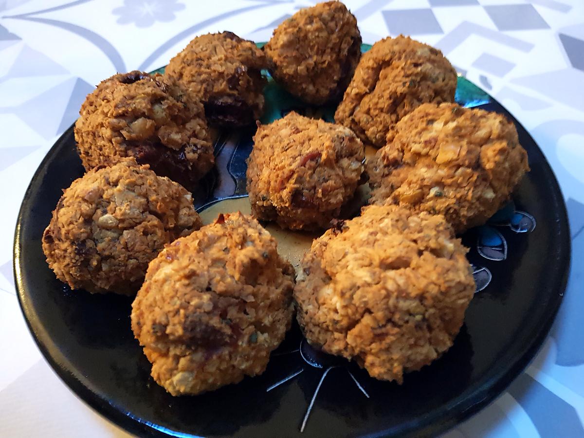 recette Falafels pois chiches tomates séchées