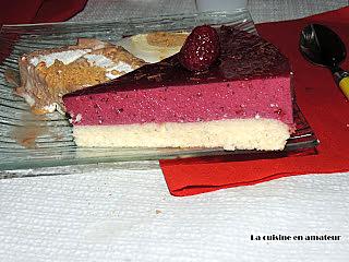 recette Bavarois aux fruits rouges