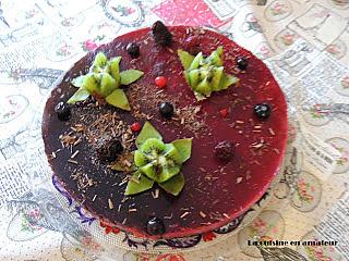 recette Bavarois aux fruits rouges