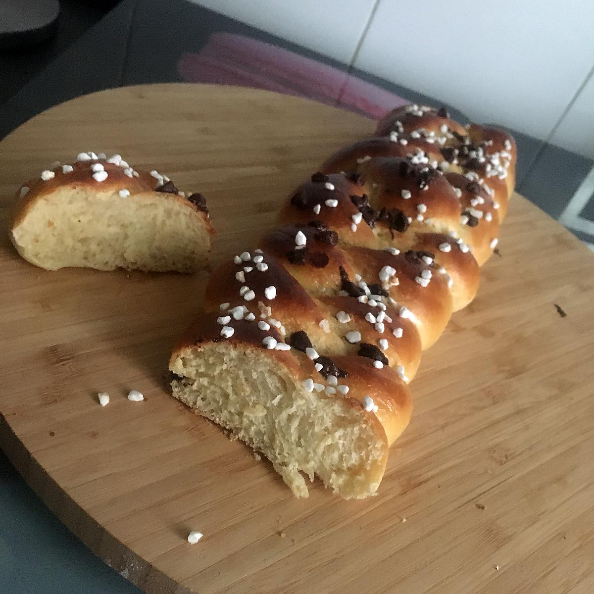 recette Tresse briochée