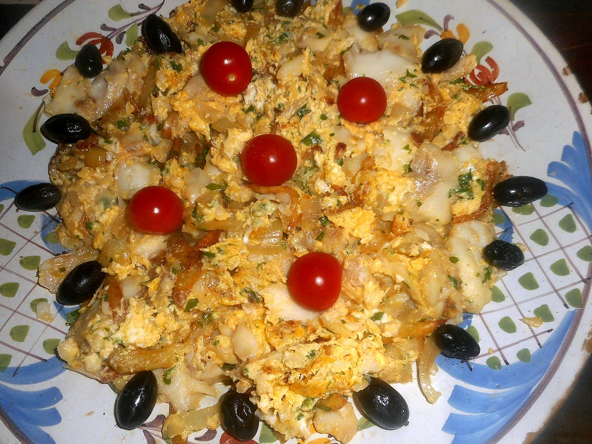 recette Bacalhau a bras