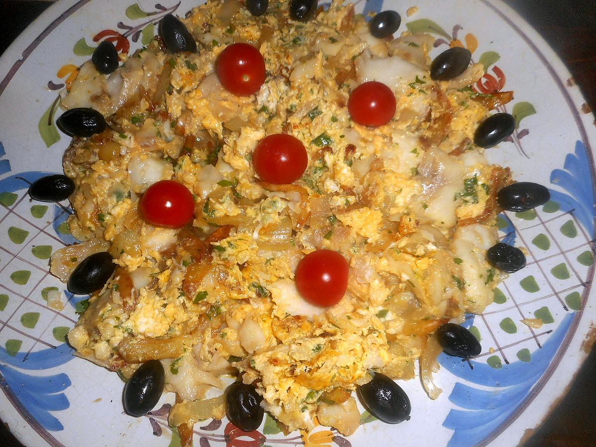 recette Bacalhau a bras