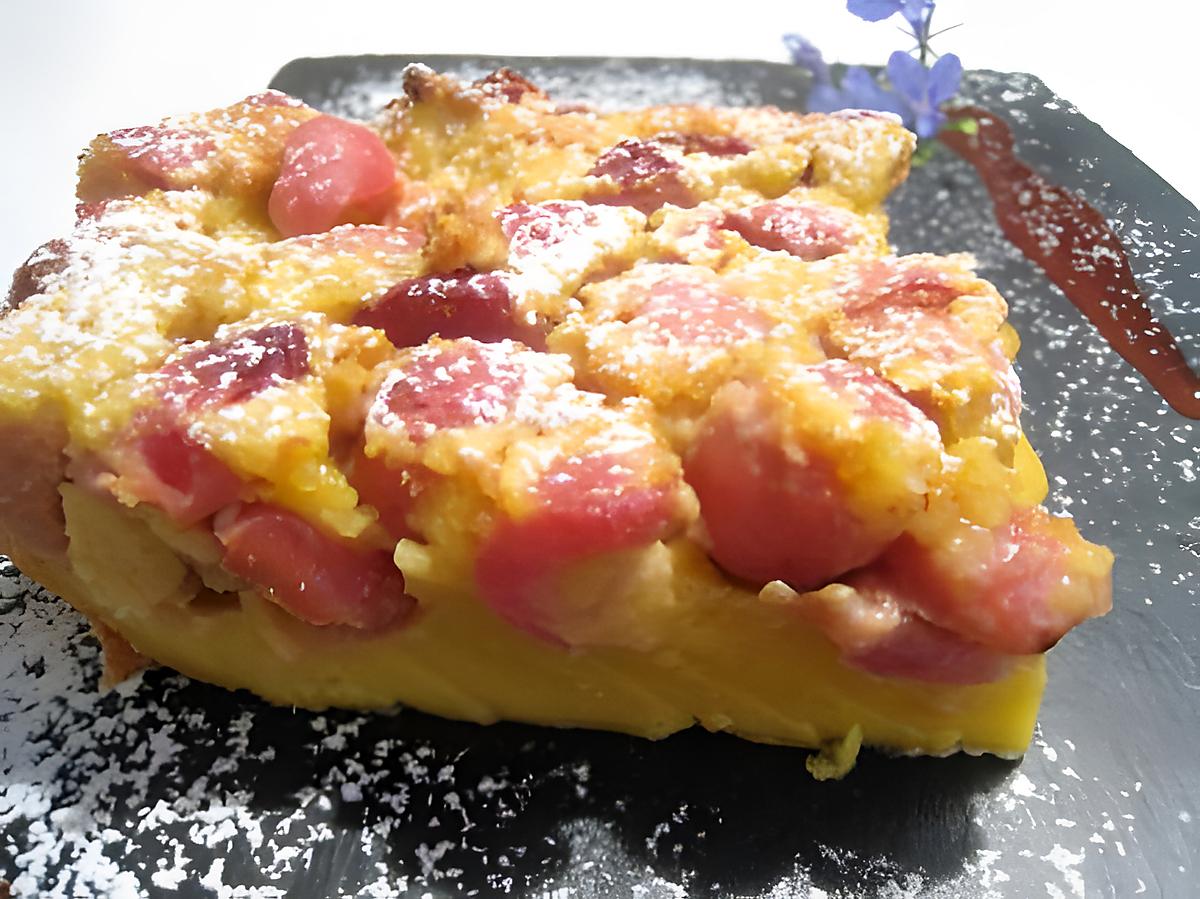 recette Clafoutis cerises-grand marnier