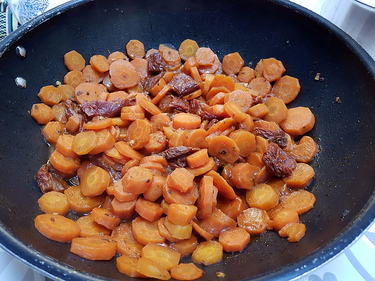 recette Wok de carottes aux épices