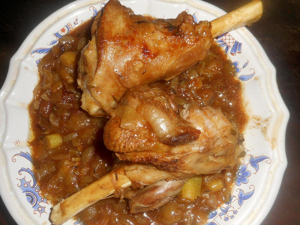 recette Souris d agneau confite à la biére