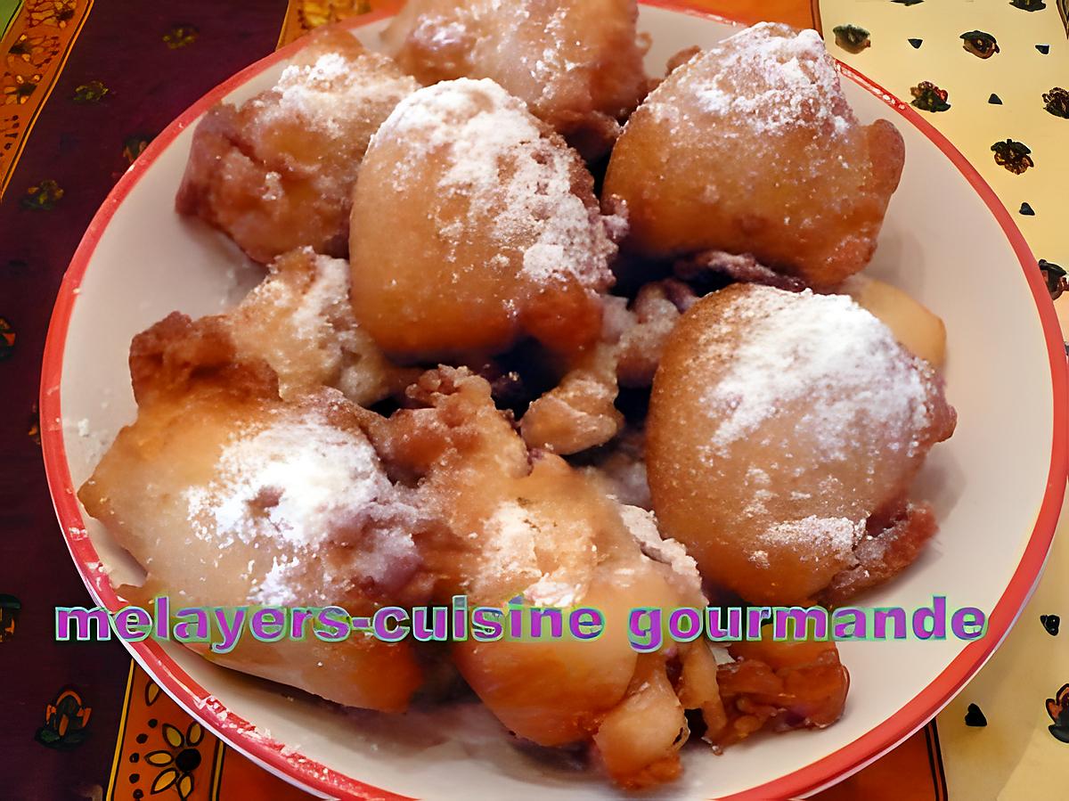 recette beignets - croustillons