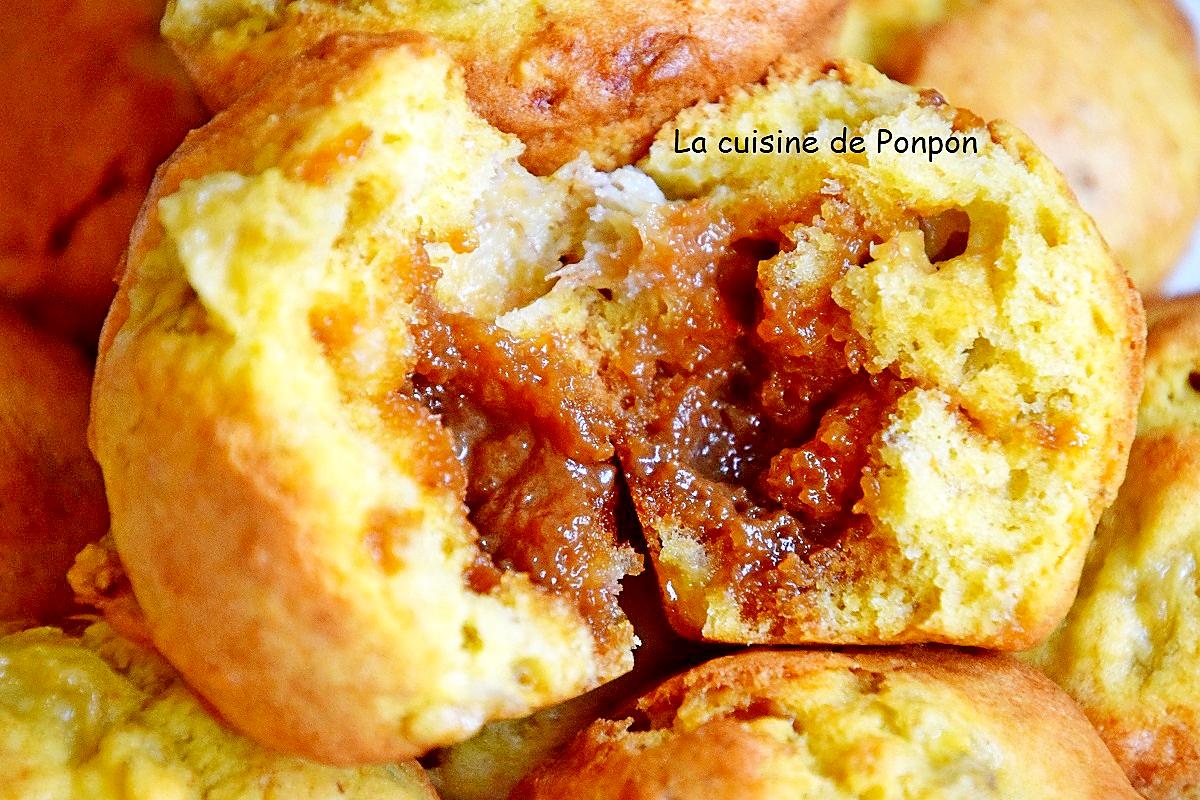 recette Muffin banane au caramel au beurre salé