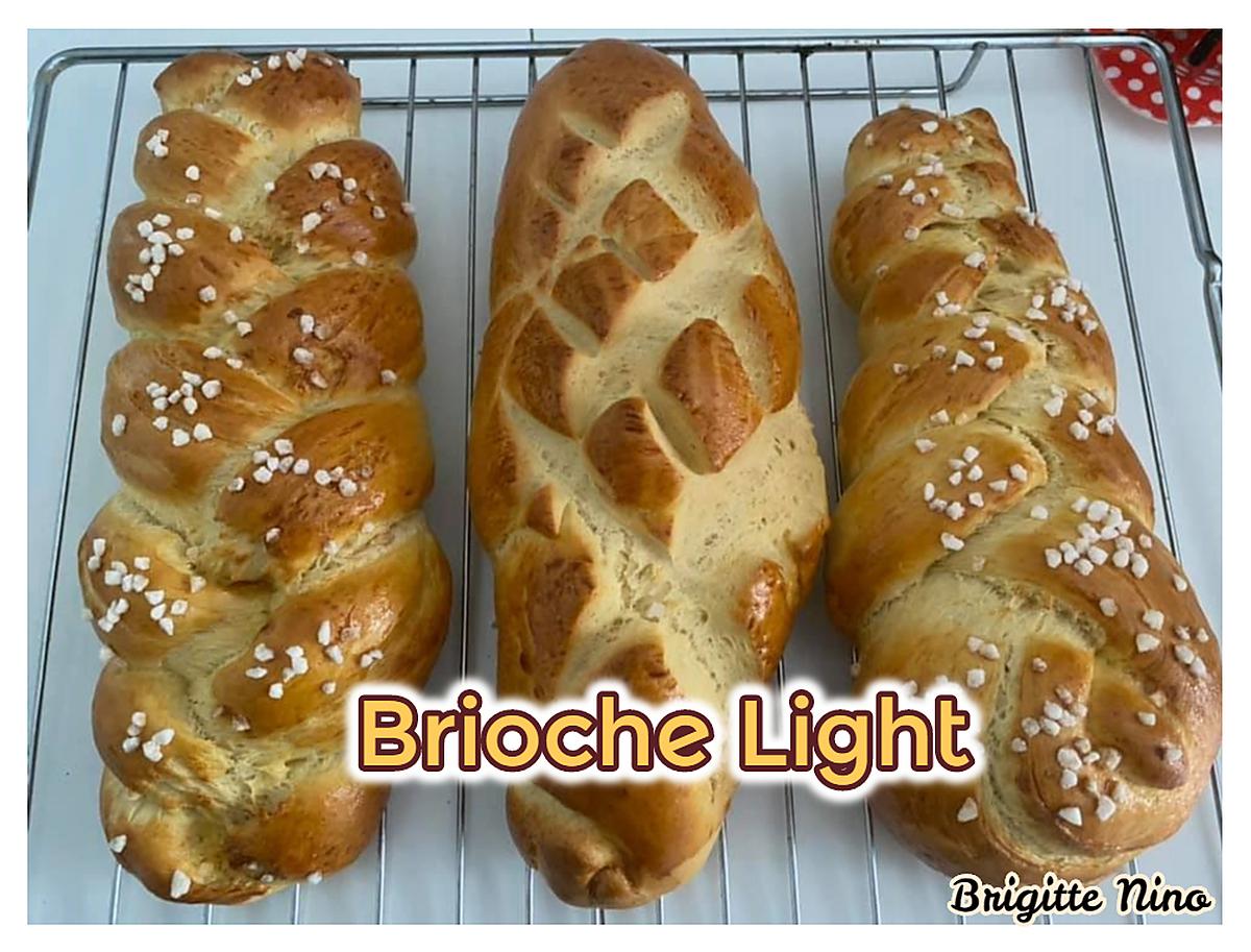 recette BRIOCHE LIGHT